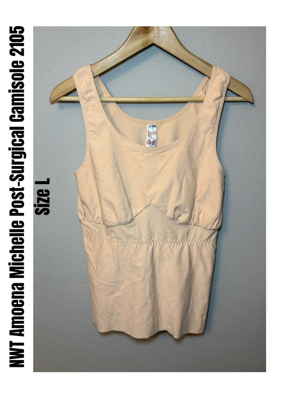Amoena Michelle Post-Surgical Camisole 2105 Size L